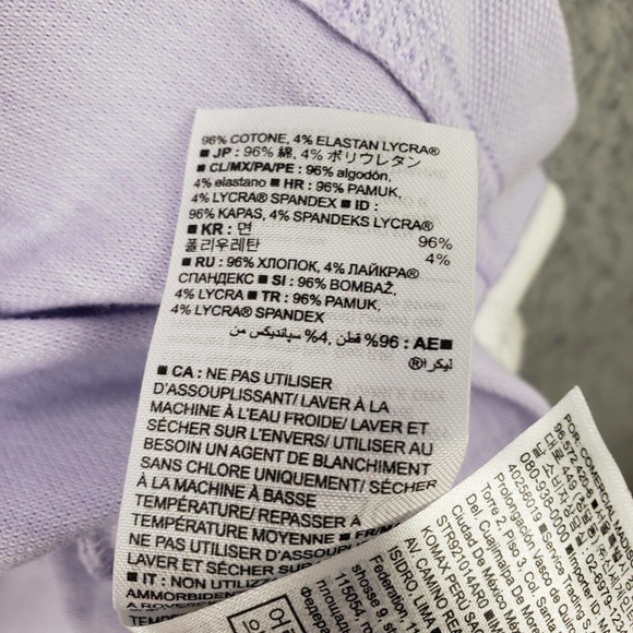 Banana Republic Shirt Mens Large Purple Short Sleeve Casual Preppy Classiccore - Picture 5 of 13